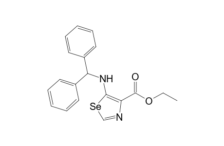 5-(benzhydrylamino)selenazole-4-carboxylic acid ethyl ester