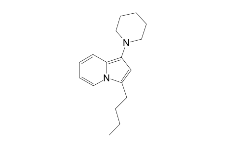 3-Butyl-1-(piperidin-1-yl)indolizine