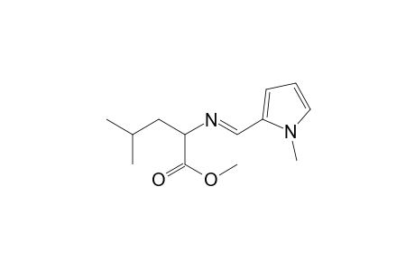 DL-Leucine, N-[(1-methyl-1H-pyrrol-2-yl)methylene]-, methyl ester
