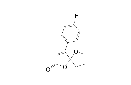 1,6-Dioxa-4-(p-fluorophenyl)-spiro[4.4]non-3-en-2-one