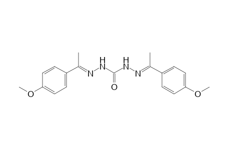 4'-methoxyacetophenone, carbohydrazone