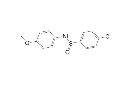 4-Chloro-N-(4-methoxyphenyl)benzenesulfinamide