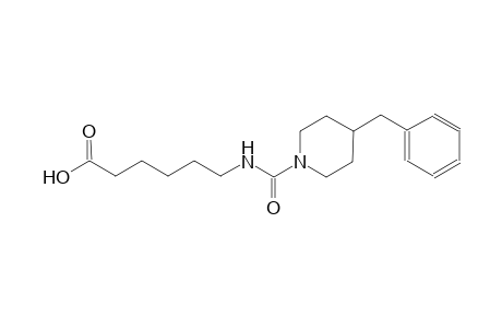 hexanoic acid, 6-[[[4-(phenylmethyl)-1-piperidinyl]carbonyl]amino]-