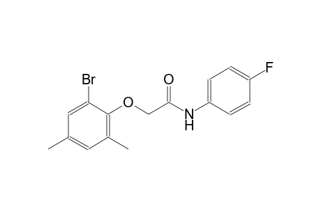 2-(2-bromo-4,6-dimethylphenoxy)-N-(4-fluorophenyl)acetamide