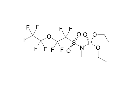 N-Methyl-[(5'-Iodo-3'-oxa-perfluoropentyl)sulfonyl]-(diethoxyphosphoryl)amide