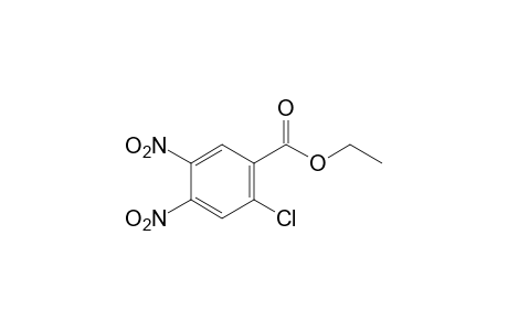 2-chloro-4,5-dinitrobenzoic acid, ethyl ester