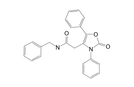 2,3-DIHYDRO-2-OXO-3,5-DIPHENYL-N-(PHENYLMETHYL)-5-OXAZOLEACETAMIDE