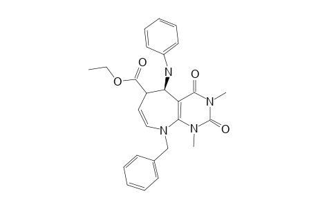 ETHYL-5-ANILINO-9-BENZYL-1,3-DIMETHYL-2,4-DIOXO-1,2,3,4,6,9-HEXAHYDRO-5H-PYRIMIDO-[4,5-B]-AZEPINE-6-CARBOXYLATE;MAJOR-COMPOUND