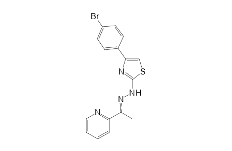4-(4-bromophenyl)-2-(2-(1-(pyridin-2-yl)ethylidene)hydrazinyl)thiazole