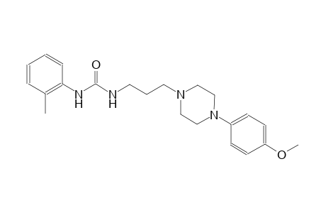 urea, N-[3-[4-(4-methoxyphenyl)-1-piperazinyl]propyl]-N'-(2-methylphenyl)-