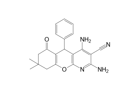 5H-[1]Benzopyrano[2,3-b]pyridine-3-carbonitrile, 2,4-diamino-6,7,8,9-tetrahydro-8,8-dimethyl-6-oxo-5-phenyl-