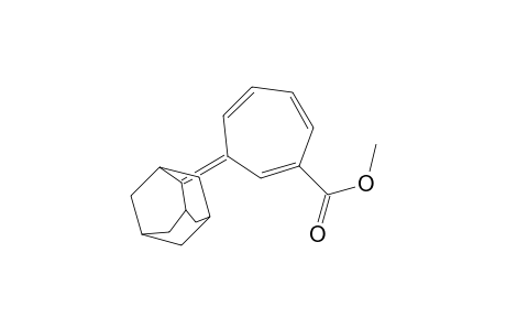 1,4,6-Cycloheptatriene-1-carboxylic acid, 3-tricyclo[3.3.1.1(3,7)]decylidene-, methyl ester