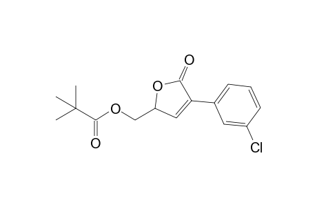 [4-(3-chlorophenyl)-5-oxidanylidene-2H-furan-2-yl]methyl 2,2-dimethylpropanoate