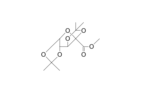 2,3:4,6-Di-O-isopropylidene-xylo-2-hexulofuranosonic acid, methyl ester