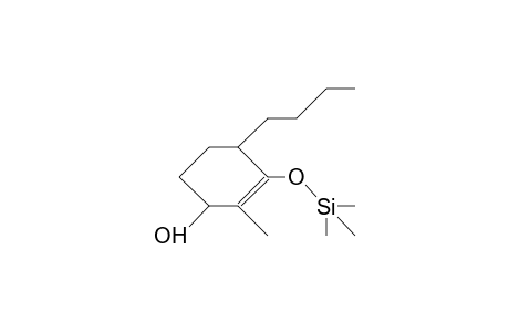 trans-6-Butyl-3-hydroxy-2-methyl-1-trimethylsiloxy-1-cyclohexene