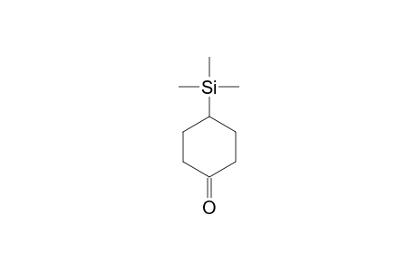 Cyclohexanone, 4-(trimethylsilyl)-