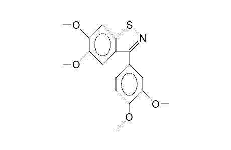 5,6-Dimethoxy-3-(3,4-dimethoxy-phenyl)-1,2-benzisothiazole
