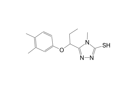 5-[1-(3,4-dimethylphenoxy)propyl]-4-methyl-4H-1,2,4-triazole-3-thiol