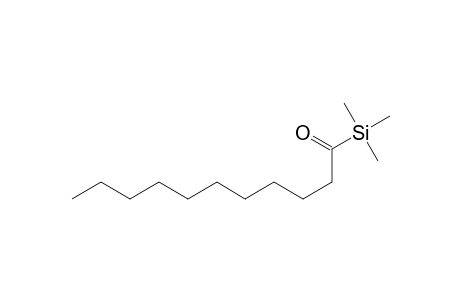 Silane, trimethyl(1-oxoundecyl)-