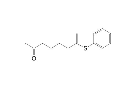 7-(Phenylthio)-7-octen-2-one