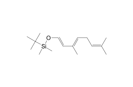 Silane, (1,1-dimethylethyl)[(3,7-dimethyl-1,3,6-octatrienyl)oxy]dimethyl-, (E,E)-