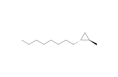 (trans)-1-Methyl-2-octylcyclopropane