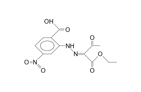 anti-2-(2-Carboxy-5-nitro-phenyl-hydrazono)-acetoacetic acid, ethyl ester
