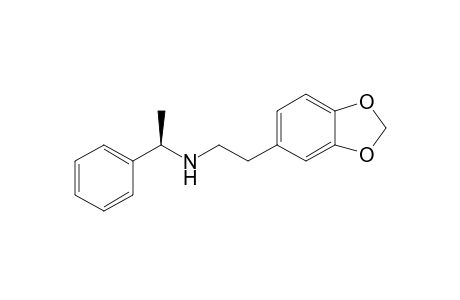 (1R)-N-[2-(1,3-benzodioxol-5-yl)ethyl]-1-phenyl-ethanamine