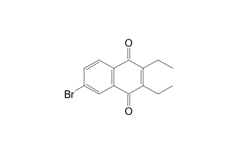 7-Bromo-2,3-diethylnaphthalene-1,4-dione