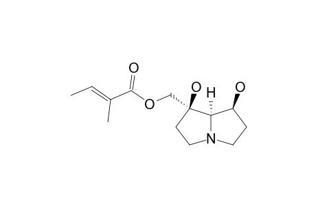 HELISCABINE;1-ALPHA-ANGELYLOXYMETHYL-8-ALPHA-PYRROLIZIDINE-1-BETA,7-BETA-DIOL;9-ANGELYL-HELIBrACTINECINE