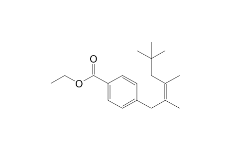 4-(2,3,5,5-Tetramethylhex-2-enyl)benzoic acid ethyl ester