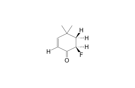 4,4-DIMETHYL-6-FLUOROCYCLOHEX-2-EN-1-ONE