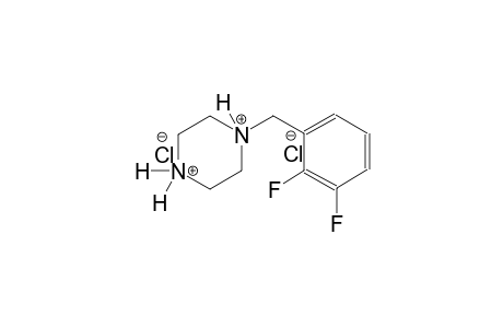 1-(2,3-difluorobenzyl)piperazinediium dichloride