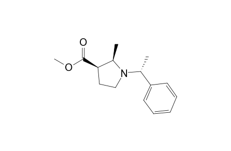 (R,R,R)-1-(1-phenyl-ethyl)-2-methyl-pyrrolidine-3-carboxylic acid methyl ester