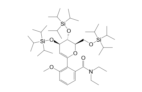 1-[2'-(DIETHYLCARBAMOYL)-6'-METHOXYPHENYL]-3,4,6-TRI-O-(TRIISOPROPYLSILYL)-D-GLUCAL