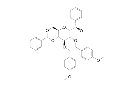 (1R)-2,6-ANHYDRO-1-PHENYL-3,4-BIS-O-(4-METHOXYBENZYL)-5,7-O-BENZYLIDENE-ALPHA-D-GLUCO-HEPTITOL