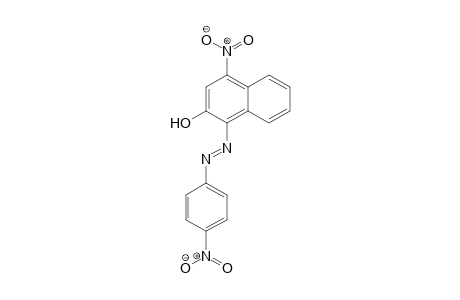 2-Naphthalenol, 4-nitro-1-[2-(4-nitrophenyl)diazenyl]-