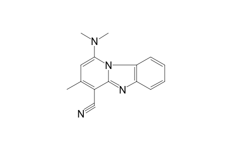 1-(Dimethylamino)-3-methylpyrido[1,2-a]benzimidazole-4-carbonitrile