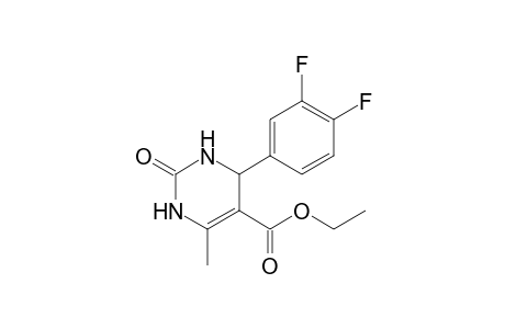 Ethyl 4-(3,4-difluorophenyl)-6-methyl-2-oxo-1,2,3,4-tetrahydro-5-pyrimidinecarboxylate