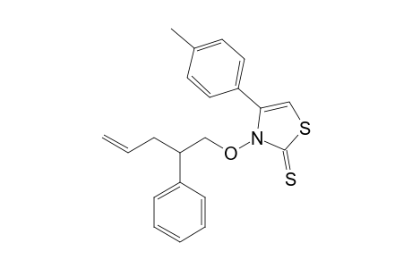 3-(2-phenylpent-4-enoxy)-4-(p-tolyl)-4-thiazoline-2-thione