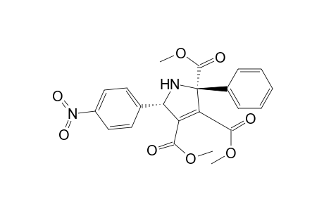 (2S,5S)-2-(4-nitrophenyl)-5-phenyl-1,2-dihydropyrrole-3,4,5-tricarboxylic acid trimethyl ester