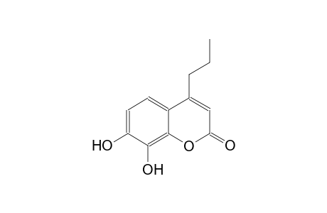 2H-1-benzopyran-2-one, 7,8-dihydroxy-4-propyl-