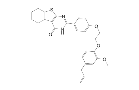 benzo[4,5]thieno[2,3-d]pyrimidin-4(3H)-one, 5,6,7,8-tetrahydro-2-[4-[2-[2-methoxy-4-(2-propenyl)phenoxy]ethoxy]phenyl]-