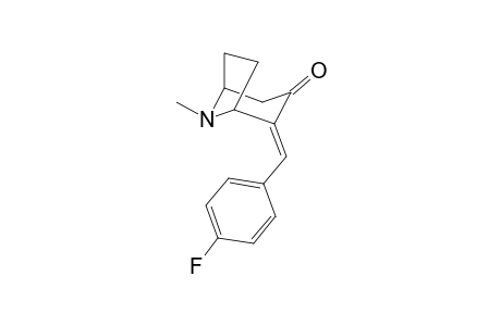 (4E)-4-(4-fluorobenzylidene)-8-methyl-8-azabicyclo[3.2.1]octan-3-one