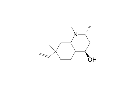 1,2,7-trimethyl-7-ethenyl-trans-decahydro-4-quinolol