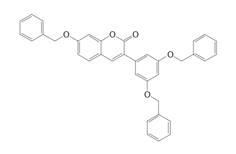 3-(3,5-Dibenzyloxyphenyl)-7-benzyloxy-2H-1-benzopyran-2-one