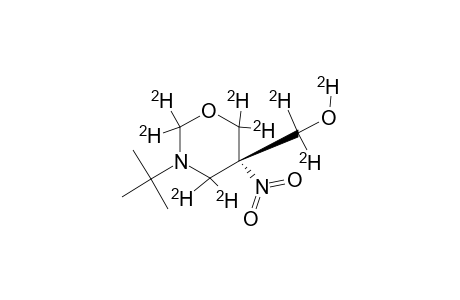 3-TERT.-BUTYL-5-HYDROXYMETHYL-D(3)-5-NITROTETRAHYDRO-1,3-OXAZINE-D(6)