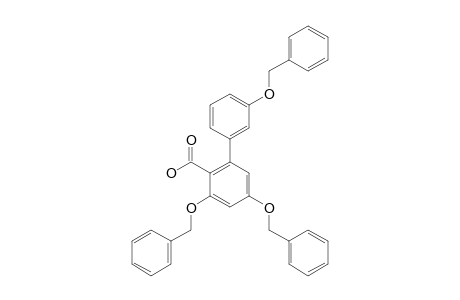 3,3',5-TRIBENZYLOXY-BIPHENYL-2-CARBOXYLIC-ACID