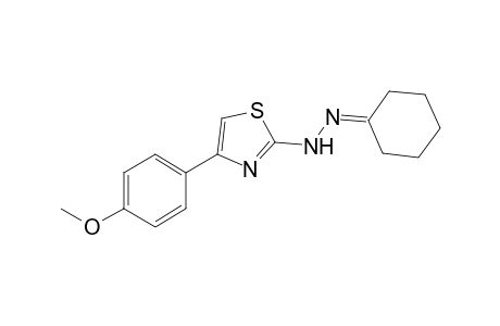 1-Cyclohexylidene-2-(4-(4-methoxyphenyl) thiazol-2-yl) hydrazine