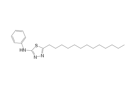 2-Phenylamino-5-tridecyl-1,3,4-thiadiazole